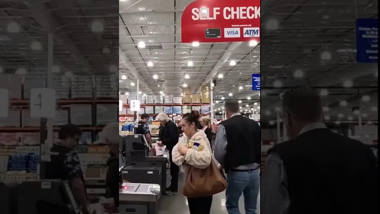 Занятые покупатели Costco в конце 2025 года [США]