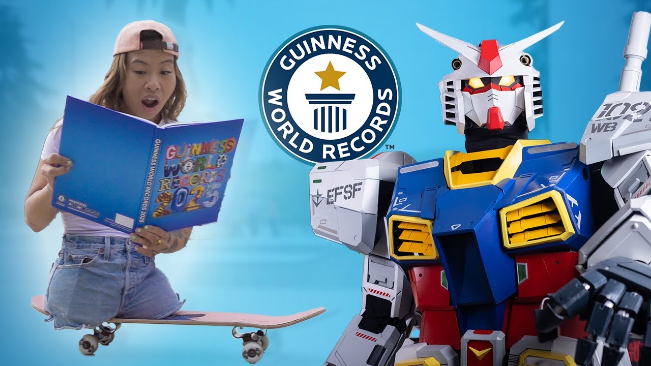 Top stories of the GUINNESS WORD RECORDS 2025 book!