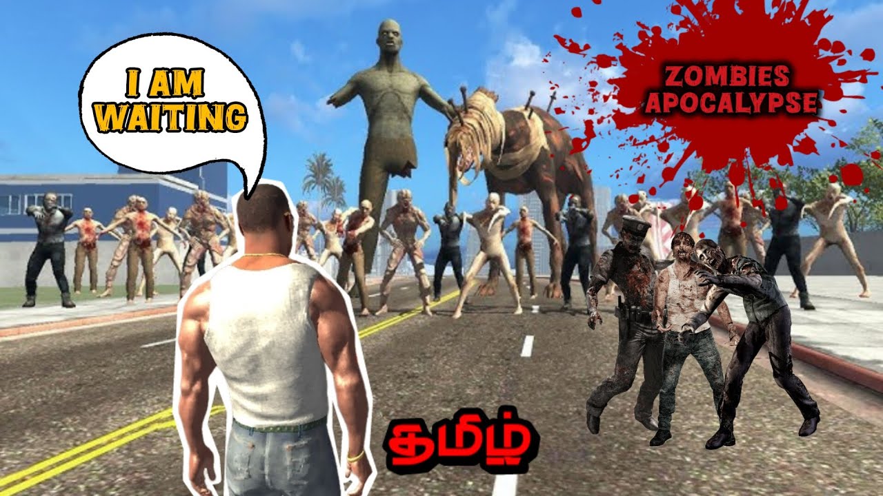 Road to zombie | Indian bike driving gameplay | tamil | 
