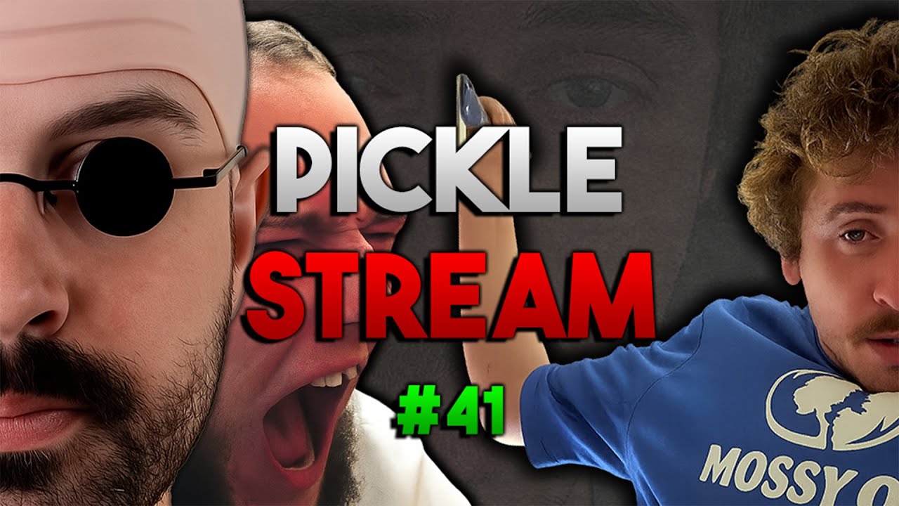 PickleTime LIVE Vod #41: Bossmanjack + Papaonwing & HomelessGambler69