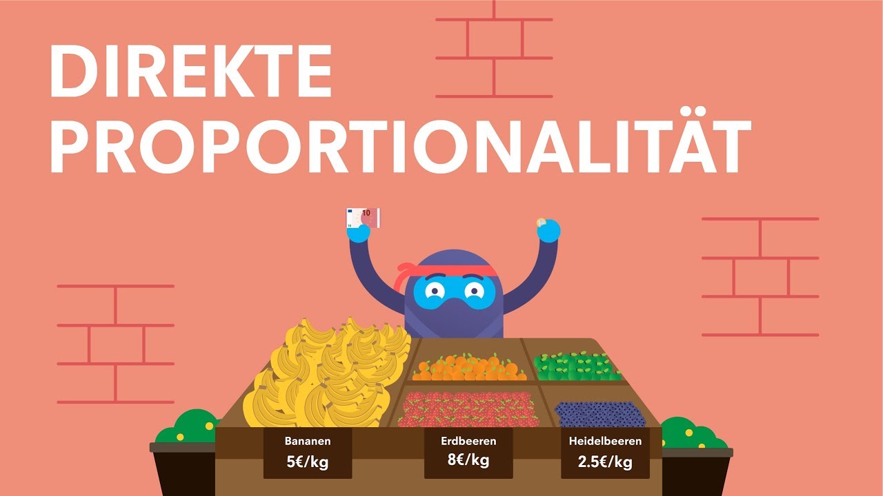 Direkte Proportionalität: Dreisatz erklärt und Zuordnung  | Lernen mit ClassNinjas