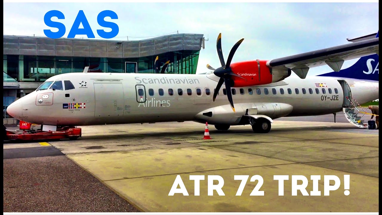SAS ATR 72, Economy Class from Gothenburg to Copenhagen