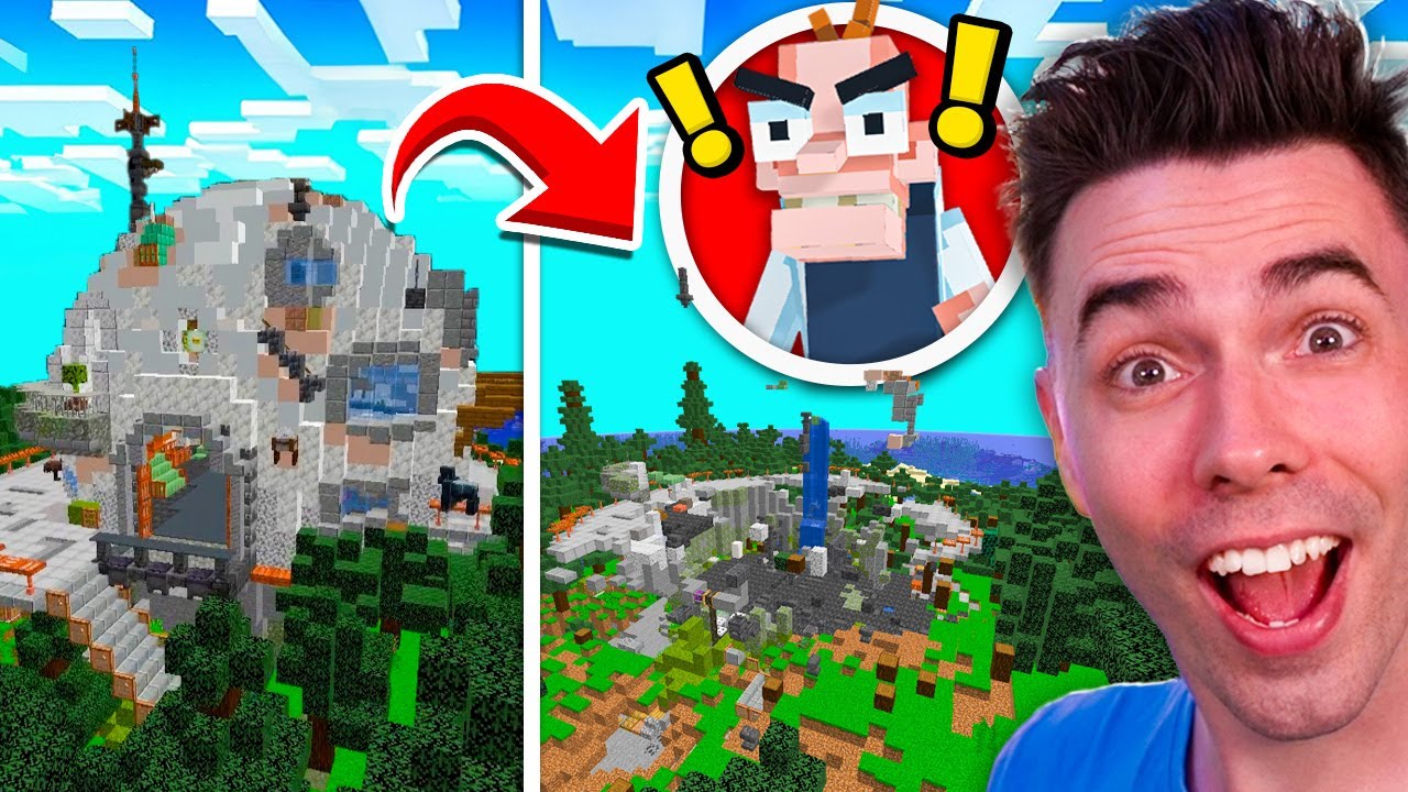 Zniszczyłem BAZĘ SZALONEGO NAUKOWCA! *wkurzył się*