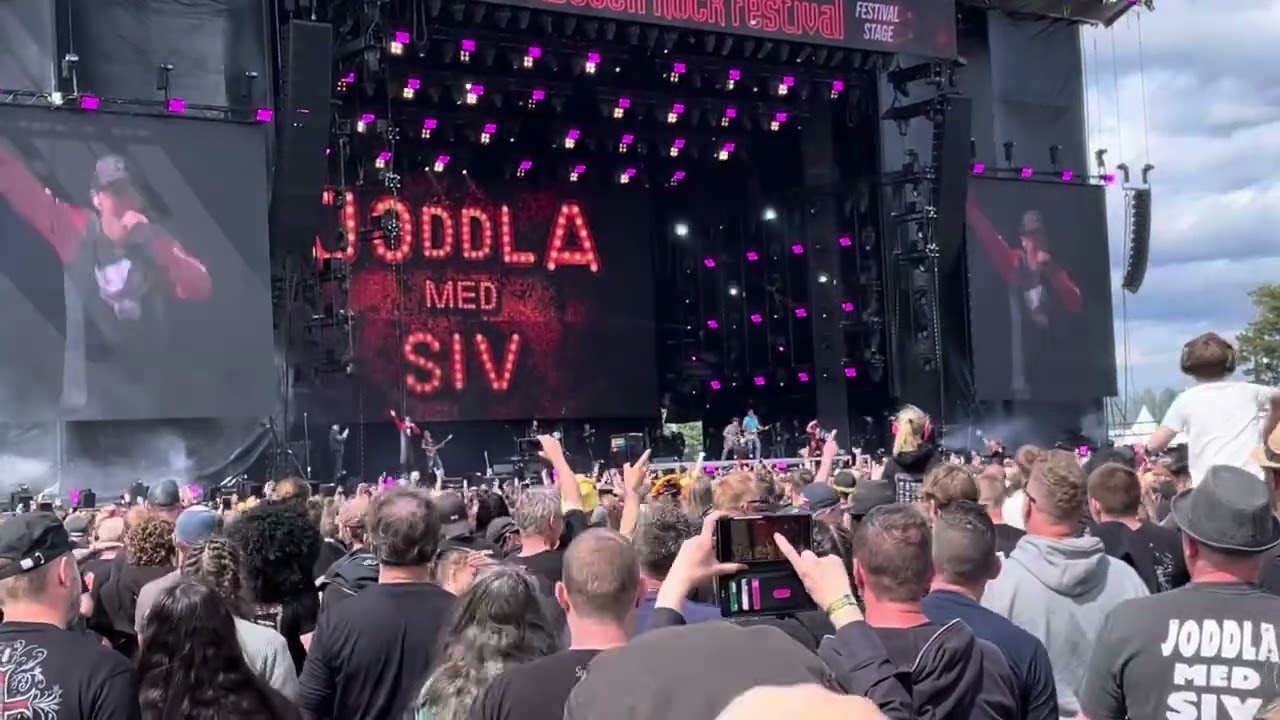Joddla Med Siv - Inte ens en kolvastång (250607, Sweden Rock Festival)