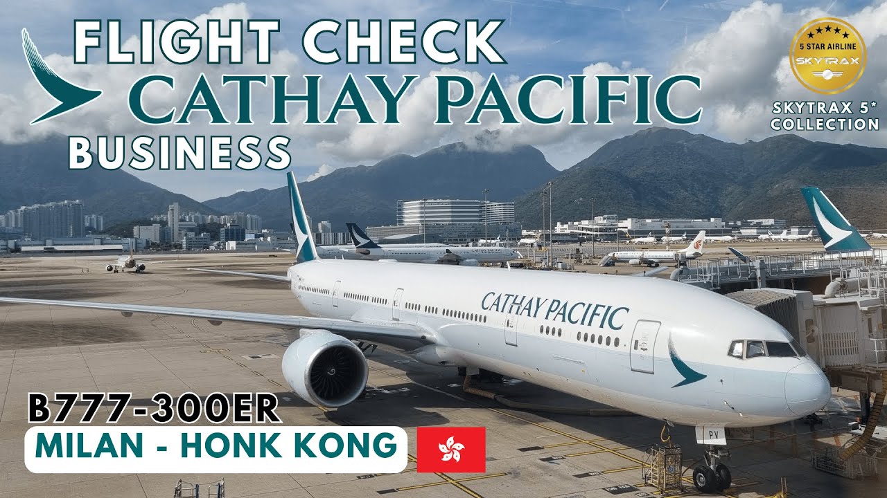 Бизнес-класс Cathay Pacific 777 – Стареющие кресла, непревзойденное обслуживание | B777-300 ER, М...