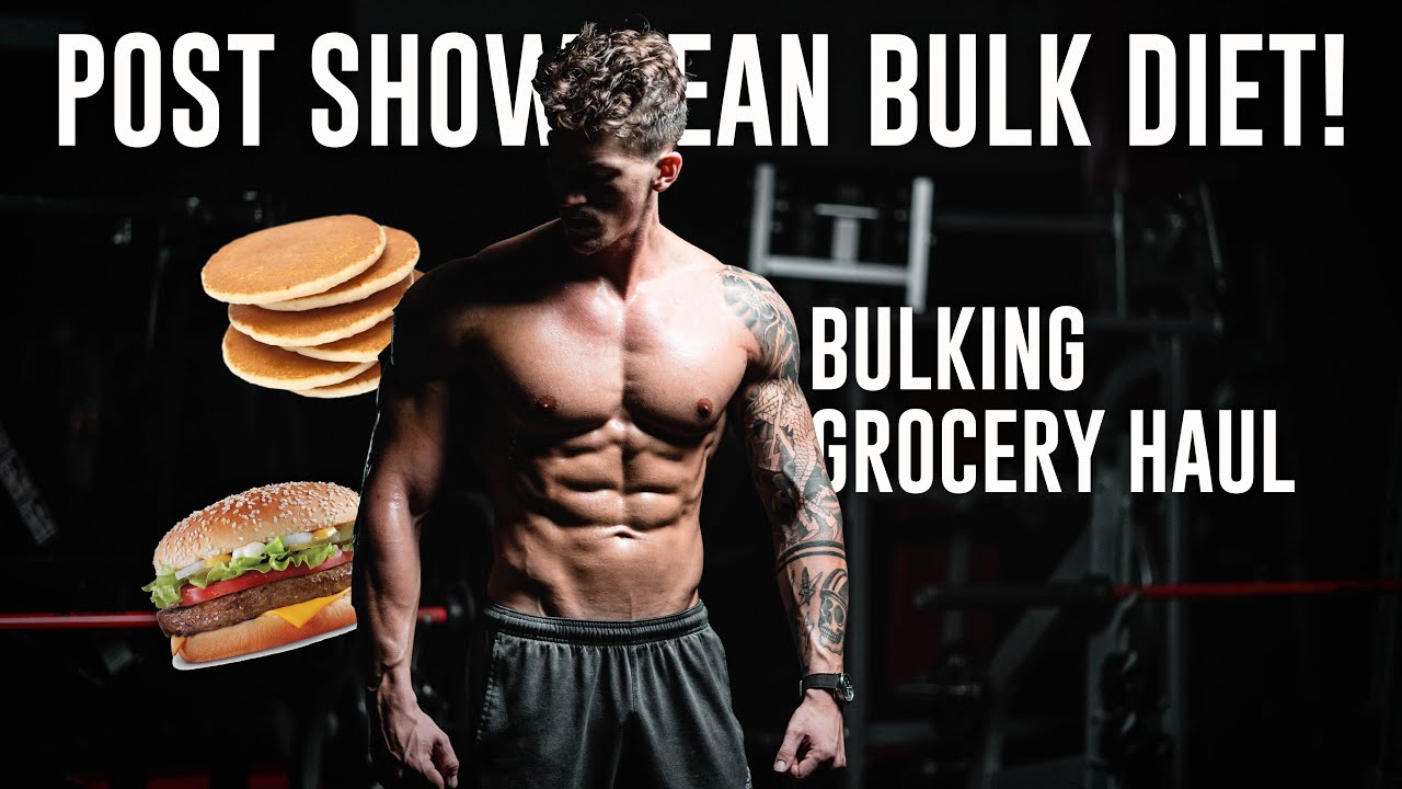 HOW TO GROCERY SHOP FOR LEAN BULKING | LEAN MUSCLE BULK DIET