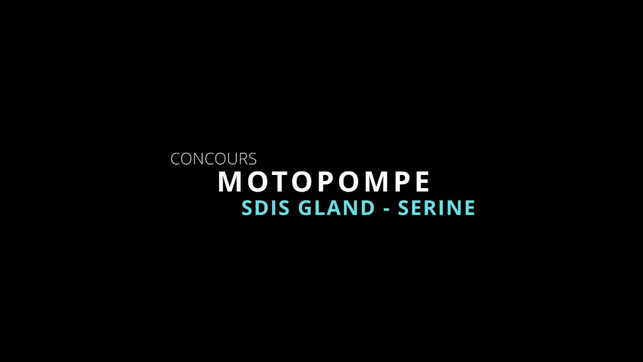 Concours FVSP - MOTOPOMPE