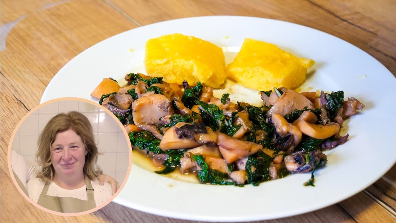 Seppie Alle Erbette Con Polenta - Ricetta Della Nonna