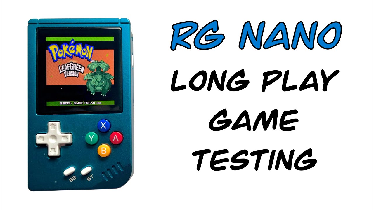 Anbernic RG Nano (long Play) Game Testing