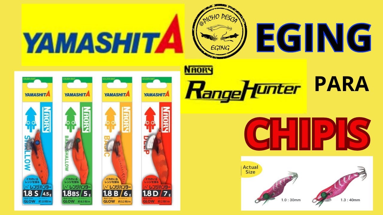 YAMASHITA NAORY eging para la pesca del chipirón