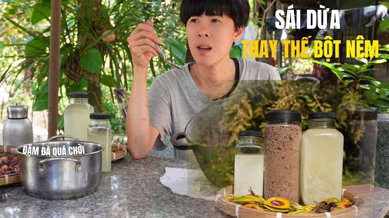 Nấu dầu dừa nguyên chất│Cái này có thể thay thế bột nêm