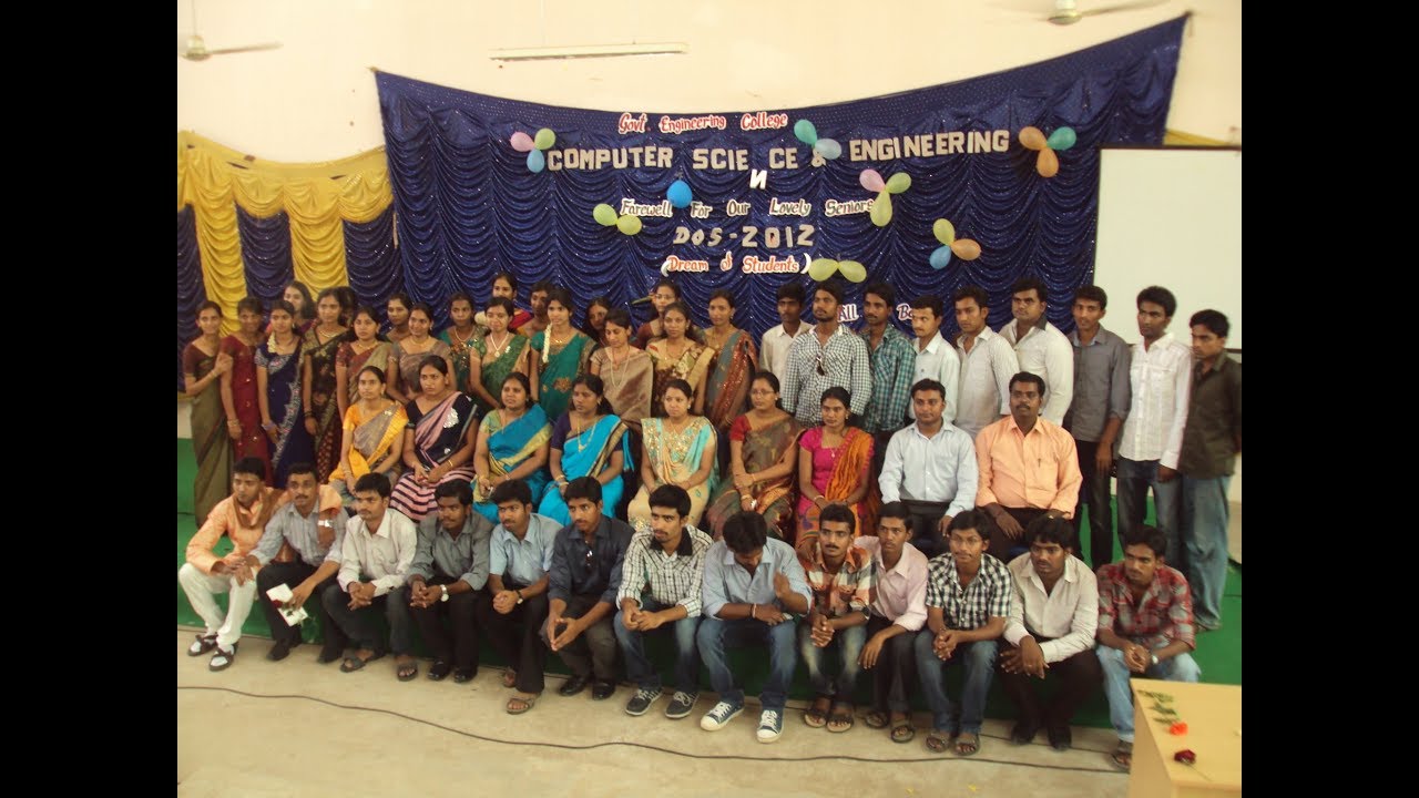 Govt Engineering College, Ramanagar - CS 2008-12 Batch