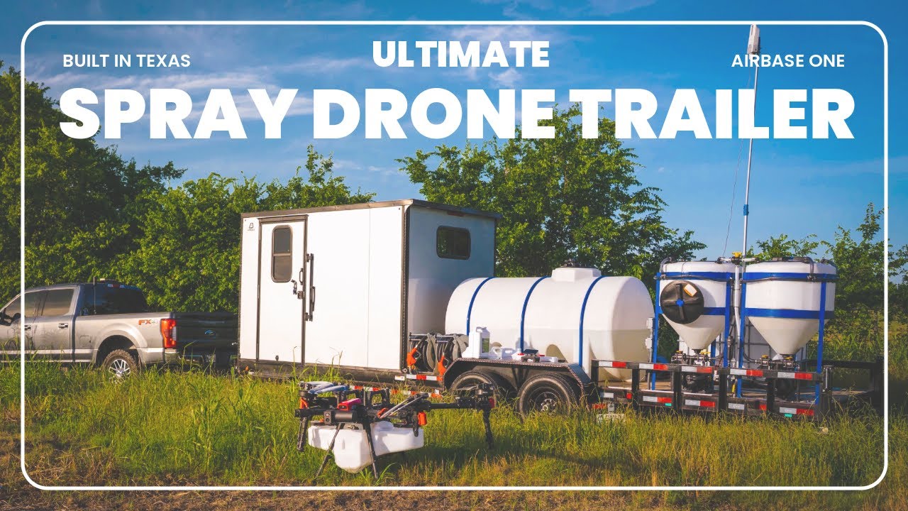 Game-Changing Spray Drone Trailer – Built by Applicators for Applicators