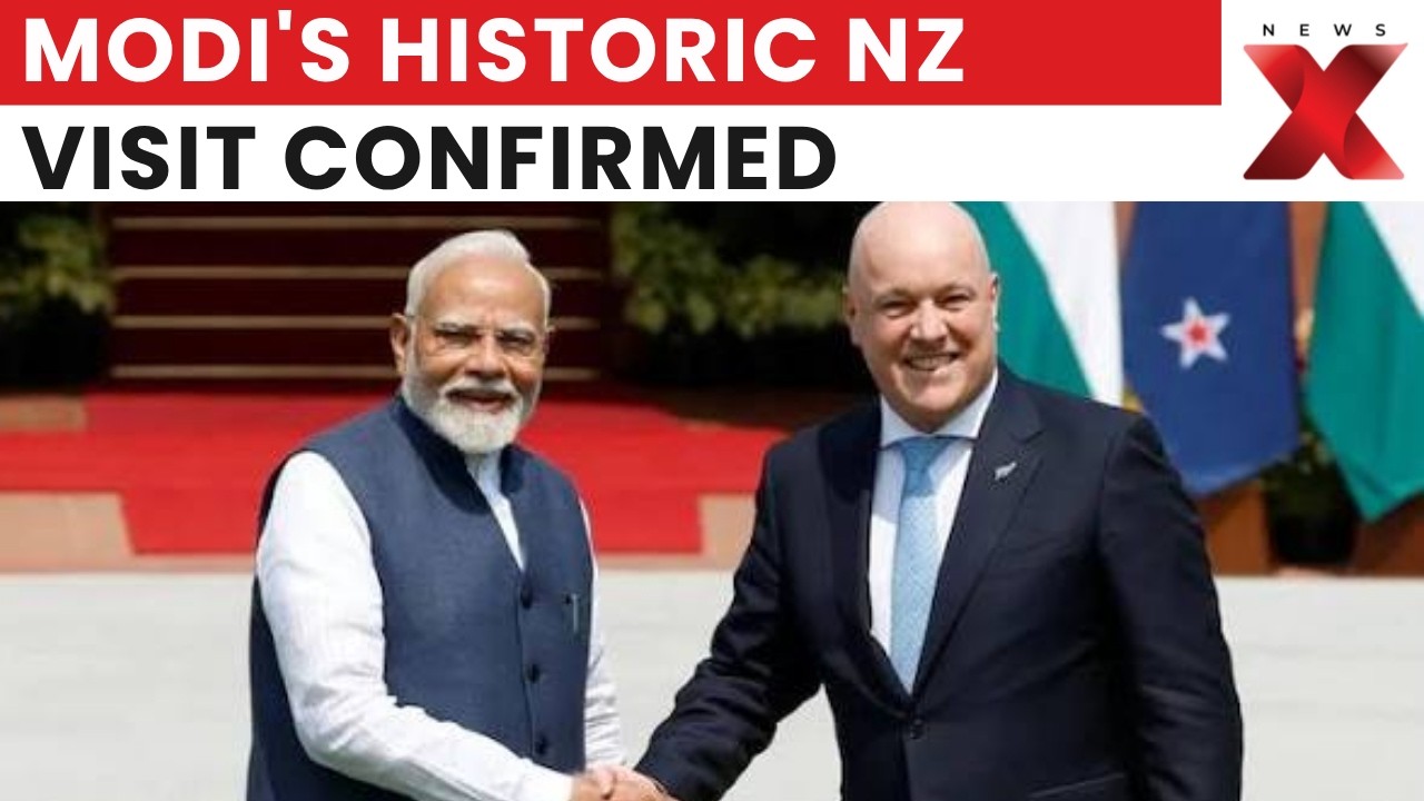 PM Modi To Visit New Zealand Next Week, First Indian PM Visit In 40 Years | Latest News | NewsX