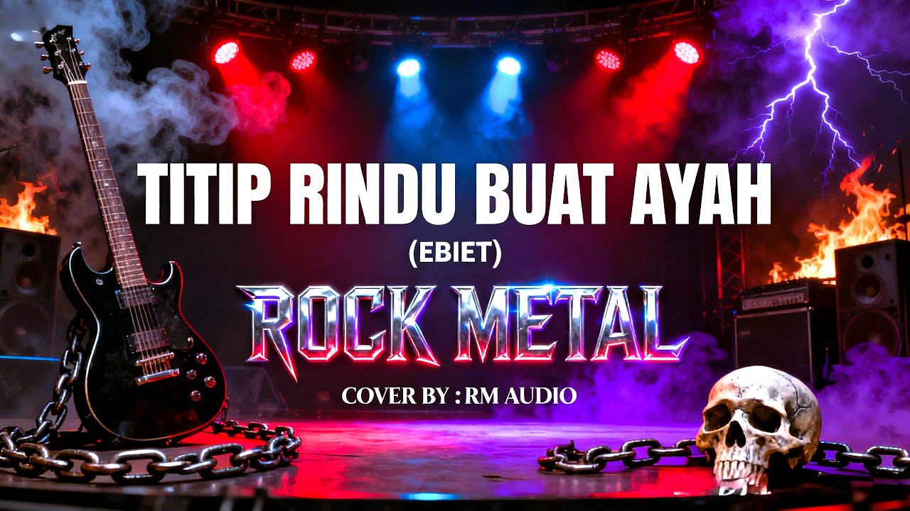 TITIP RINDU BUAT AYAH – EBIET G. ADE | POP ROCK METAL COVER BY RM AUDIO (EMOTIONAL VERSION)