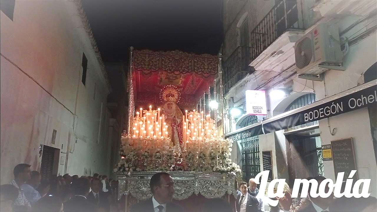 La virgen de la Victoria en la calle Descalzas - Magna Mariana de Sanlúcar de Barrameda