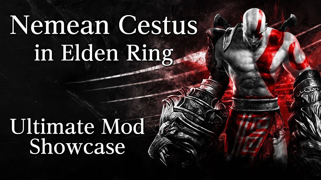 The ULTIMATE Melee Moveset Mod in Elden Ring! (Nemean Cestus God of War 3 Edition Mod Showcase)