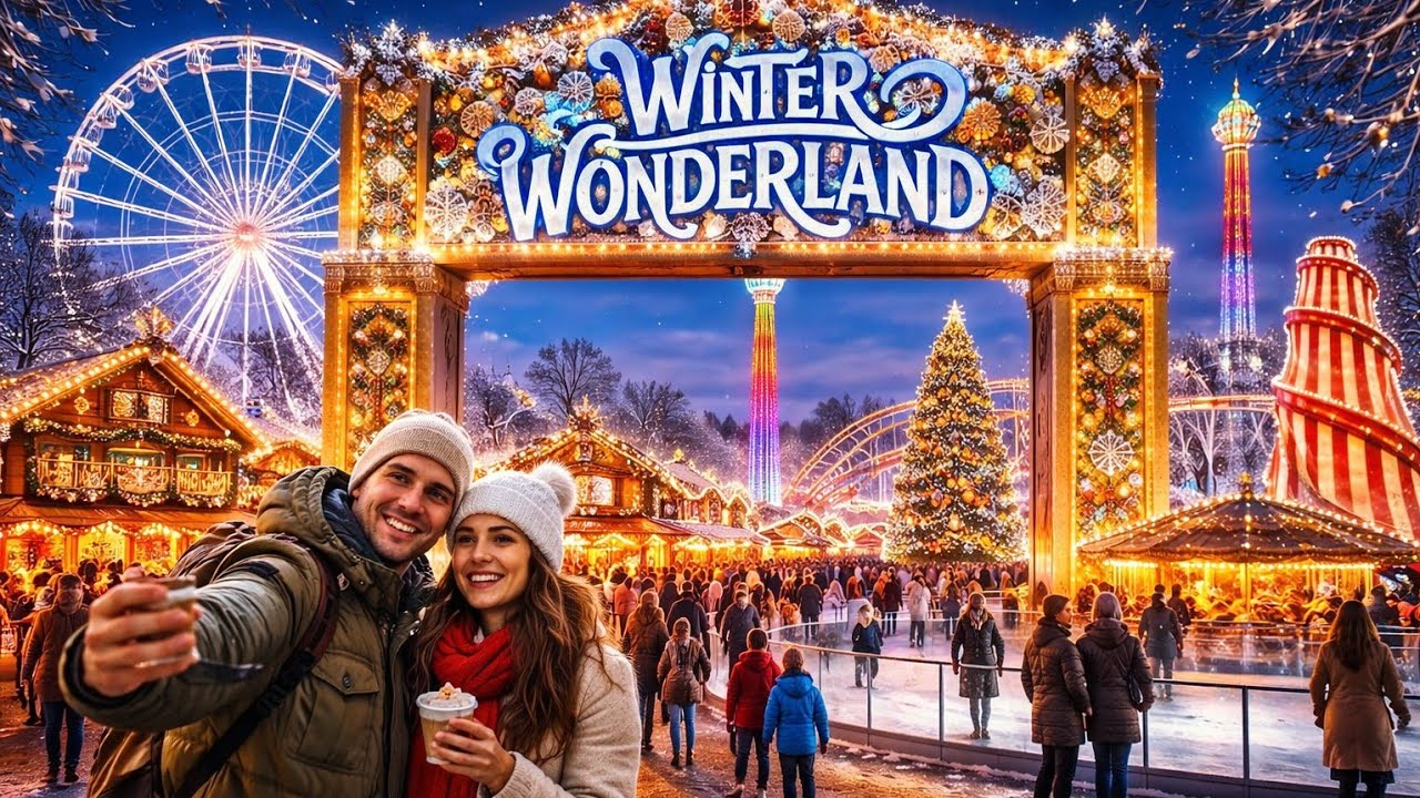 London Hyde park winter wonderland tour