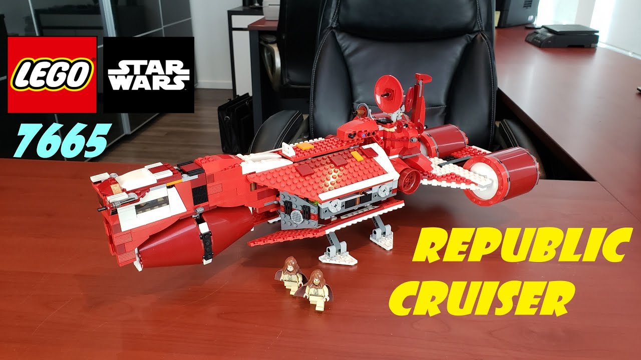LEGO Star Wars Republic Cruiser 7665 Review!