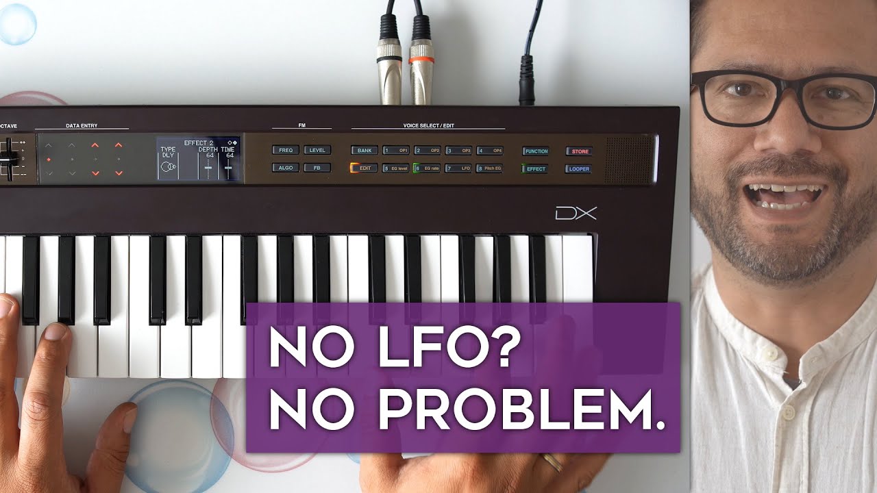 This trick unlocks more LFOs on your FM synth (Reface DX)