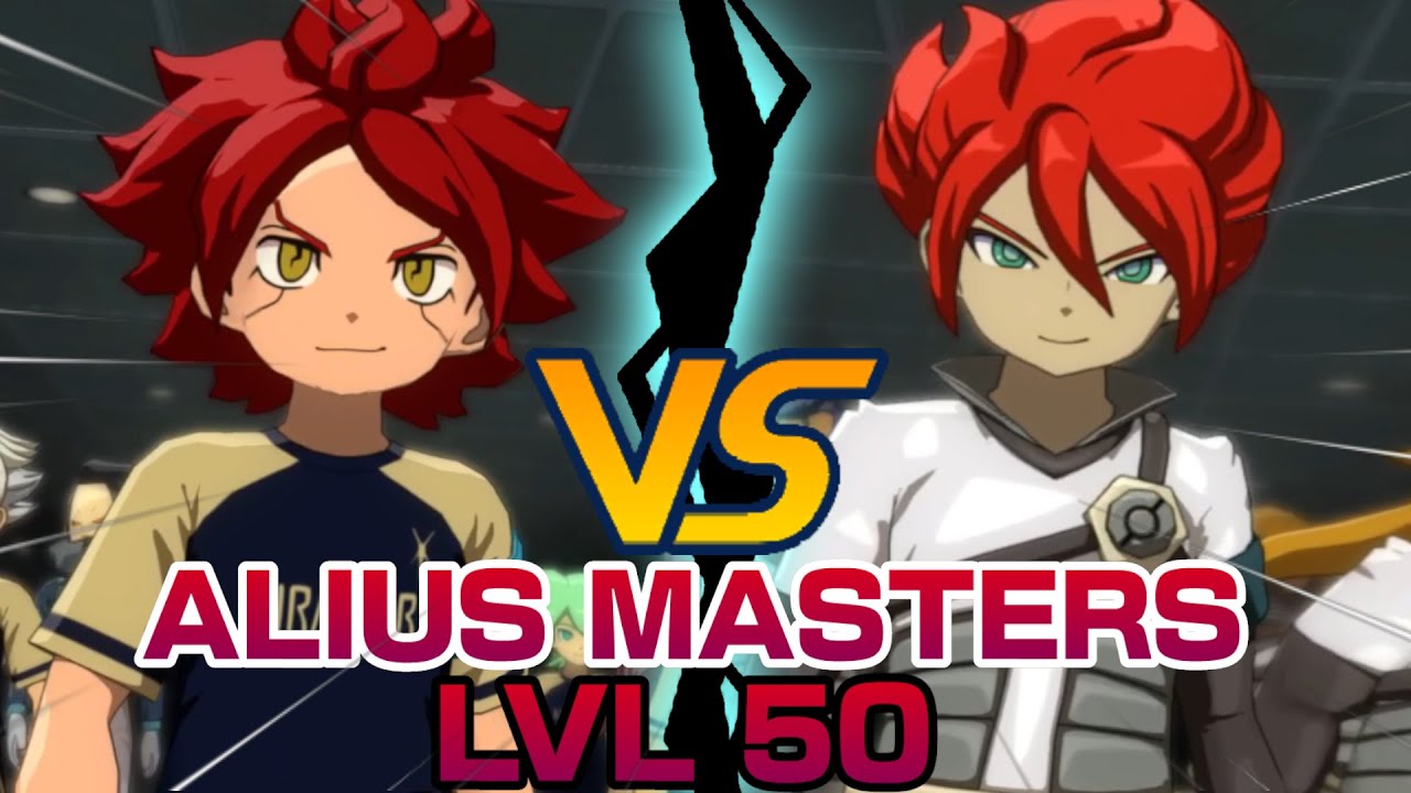 Match vs Alius Masters Niv.50 | Inazuma Eleven: Victory Road
