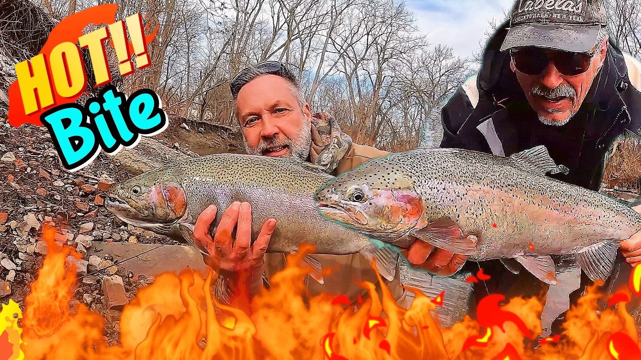 Steelhead Fishing's on Fire