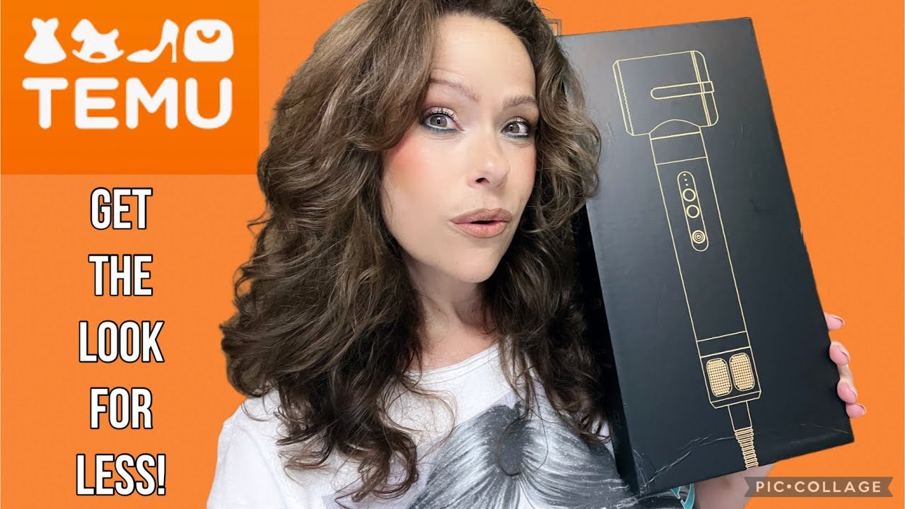 TEMU BEAUTY| 7 IN 1 HAIR TOOL| GET THE LOOK FOR LESS| A TUTORIAL!