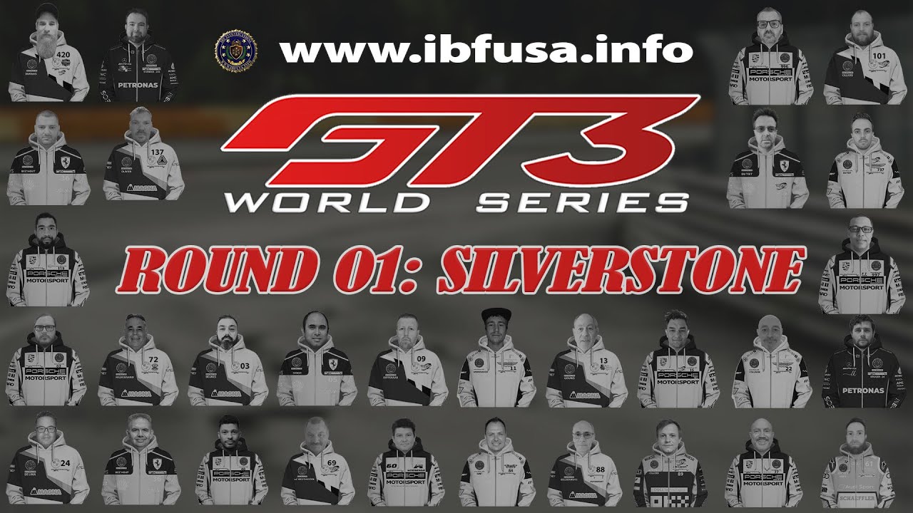 IBFUSA 2023 GT3 WORLD SERIES ROUND 1 from SILVERSTONE