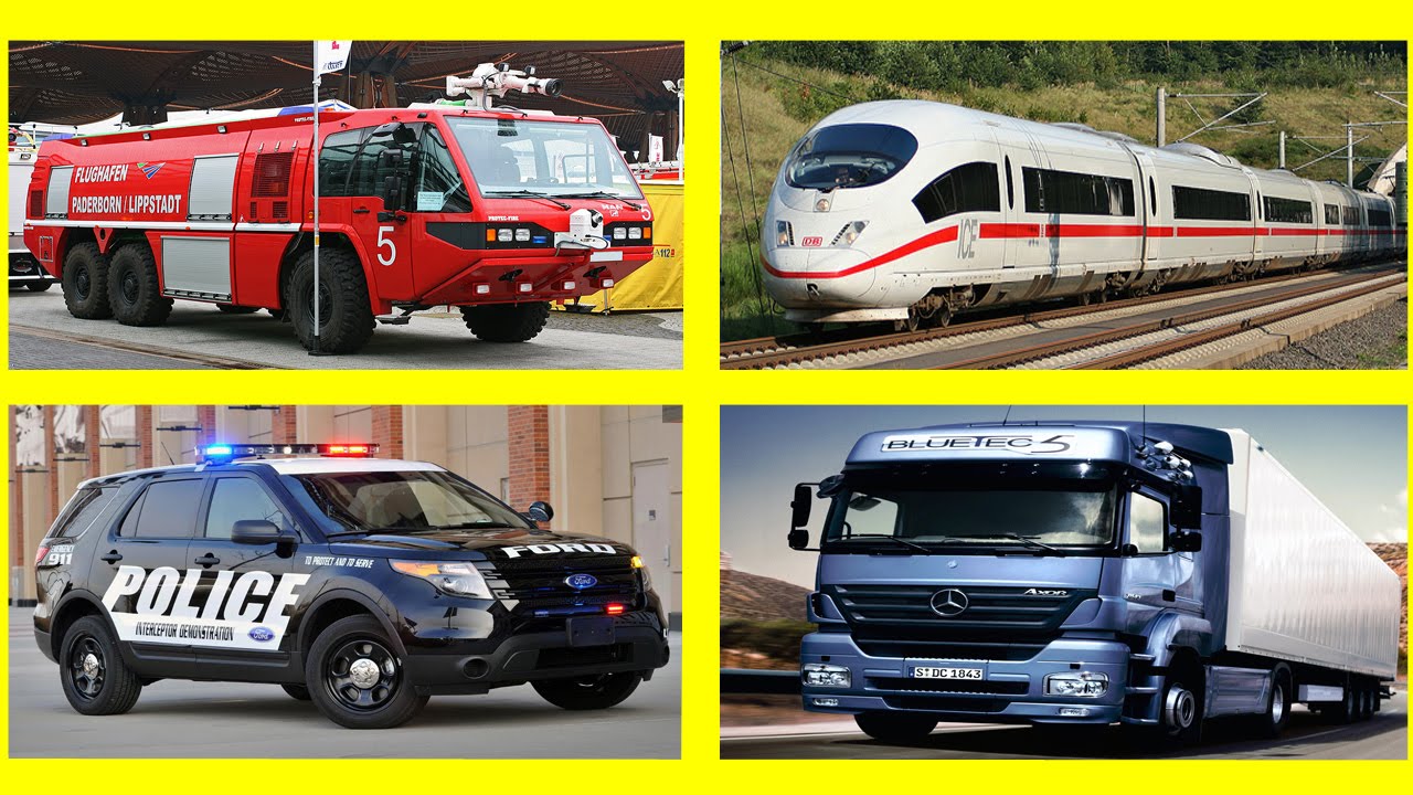 Aprendamos los Sonidos de los Medios de Transporte – Video Educativo para Niños – Canal Block 6