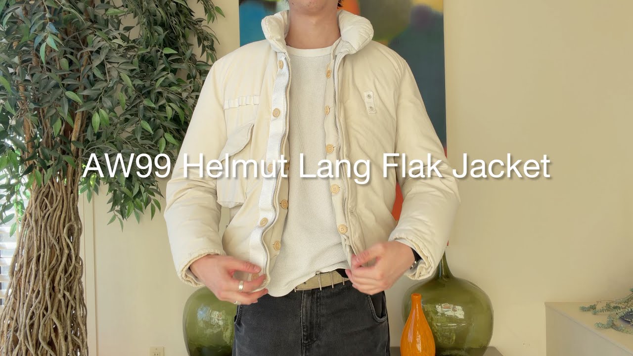 My Grail Helmut Lang Archive Piece + the History of 90s Helmut Lang