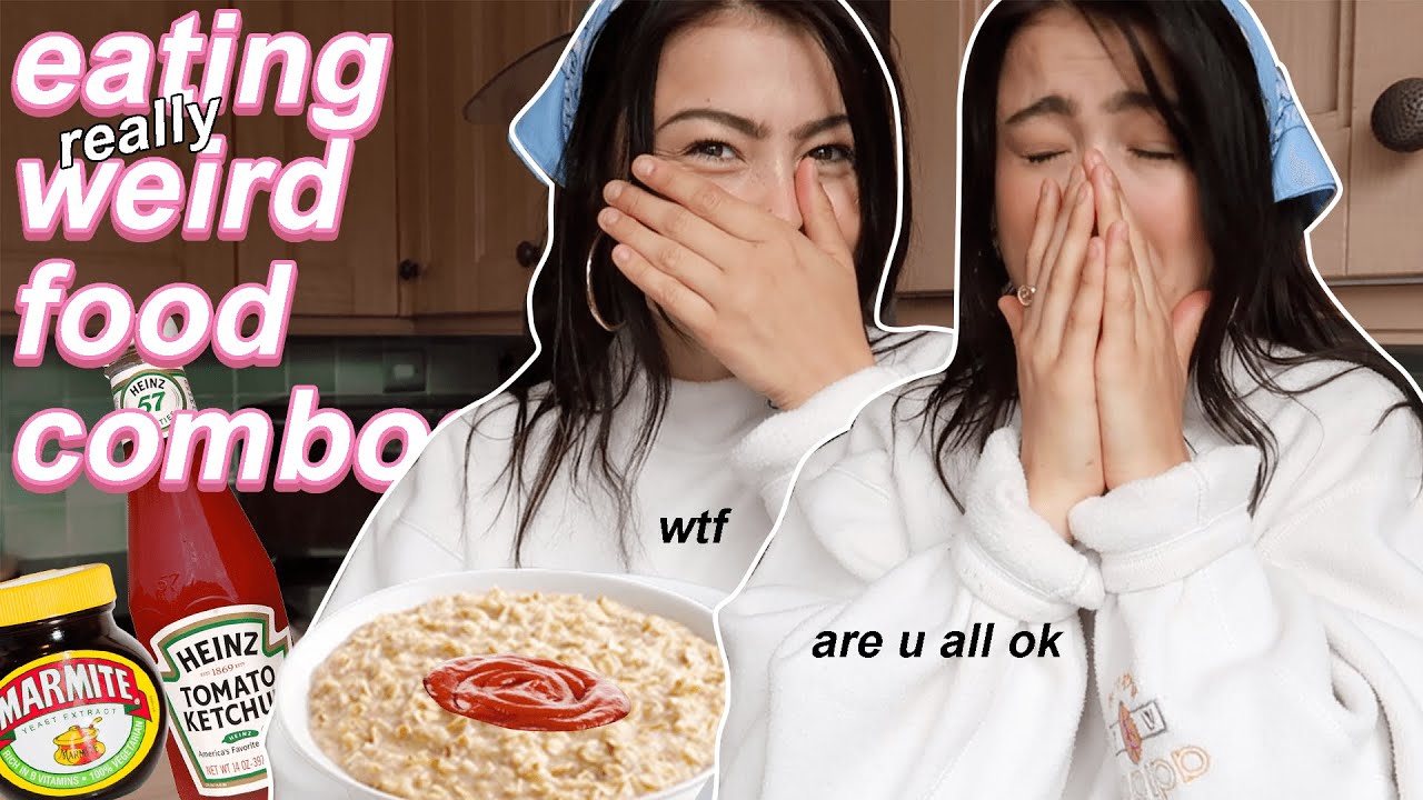 eating my subscribers WEIRD food combinations