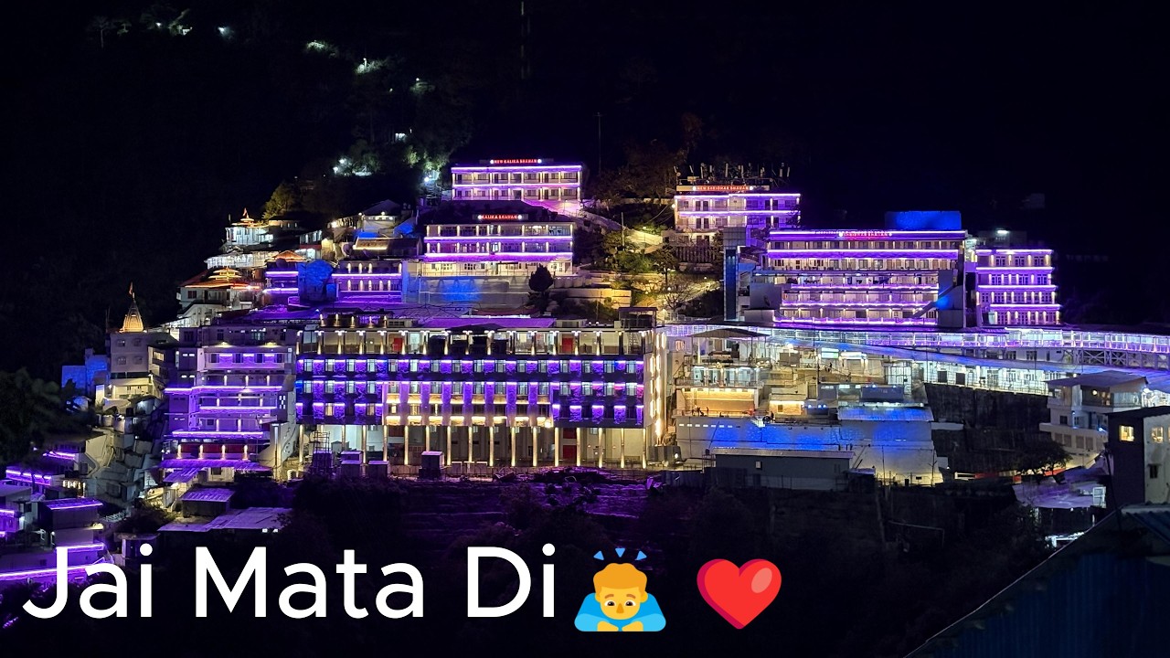 ✨ Shri Mata Vaishno Devi Yatra Vlog | Spiritual Journey + Fun Moments 🙏
