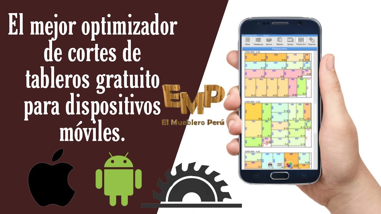 El mejor optimizador de cortes de tableros para el móvil (GRATIS 2024)