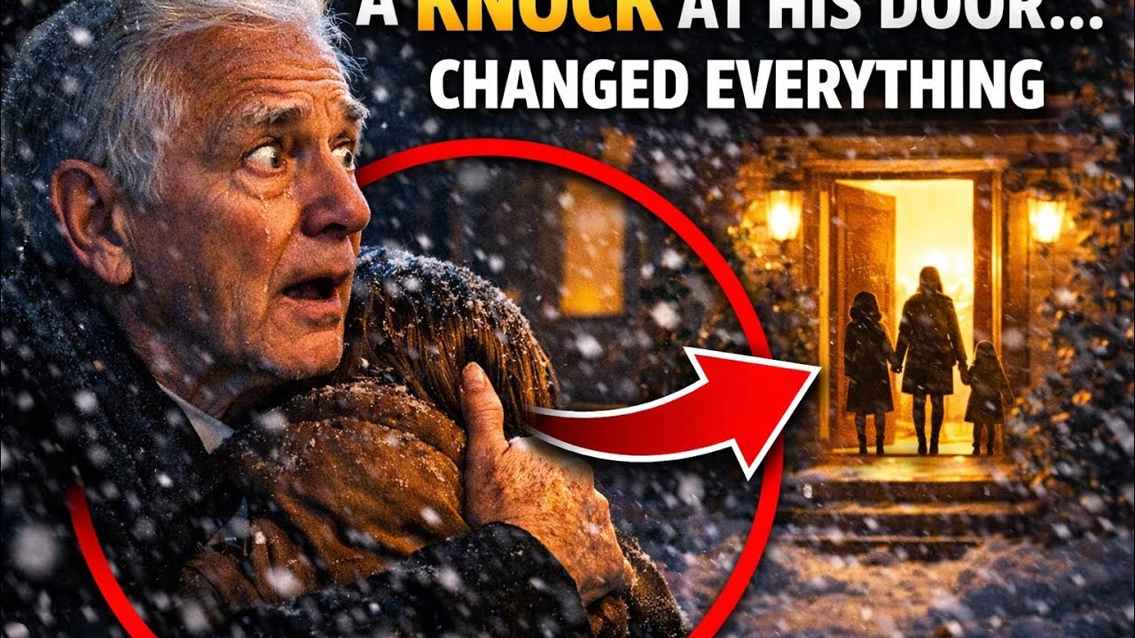The Night Two Little Girls Knocked on a Billionaire’s Door… And Changed His Life Forever