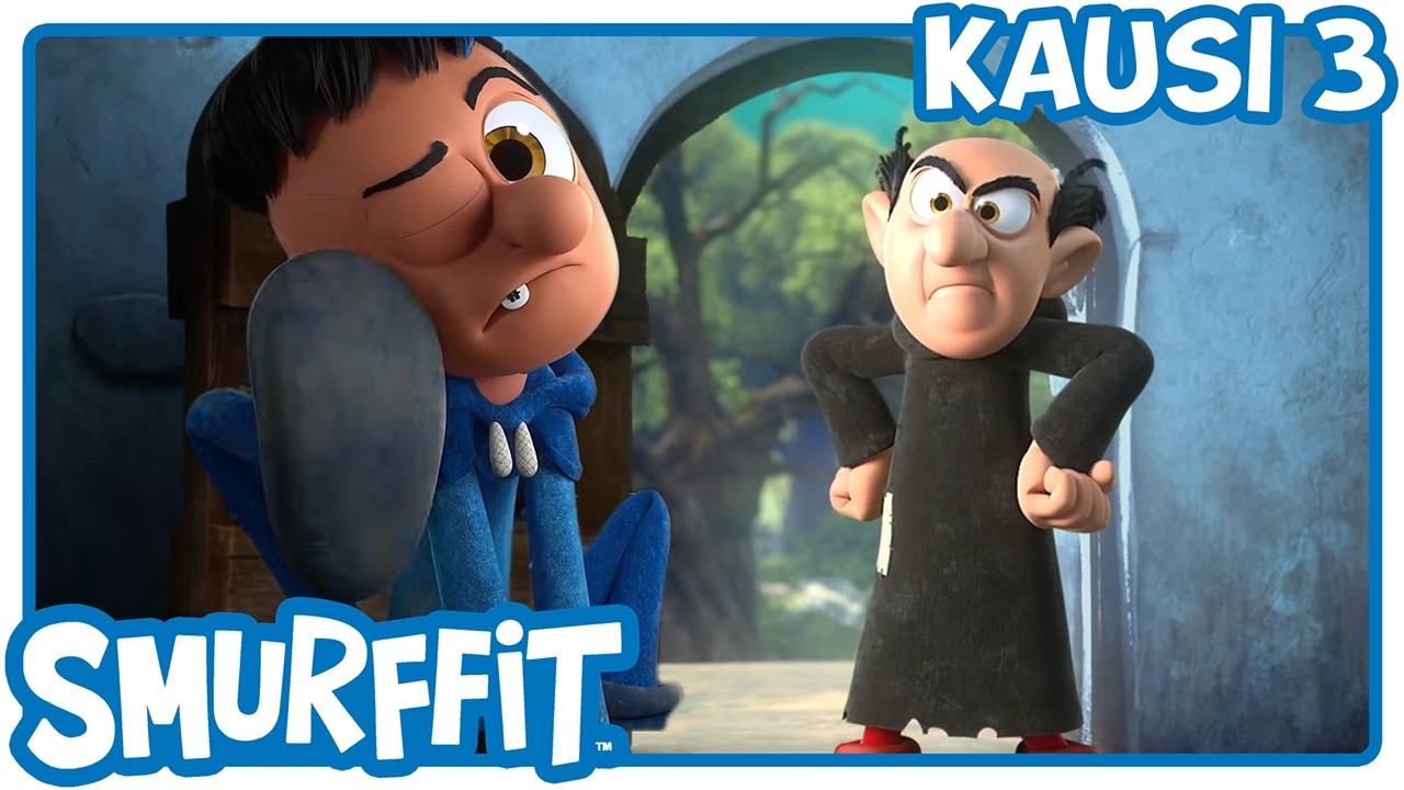 Gargamelin koira🔴 UUSI JAKSO 🔴- Smurffit suomeksi | Animaatioita lapsille