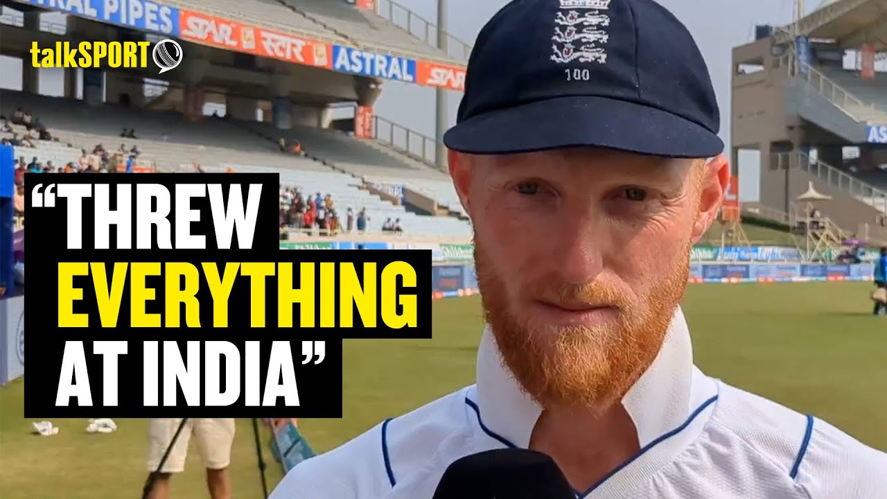 Ben Stokes Reacts To England Latest Defeat To India | talkSPORT Cricket