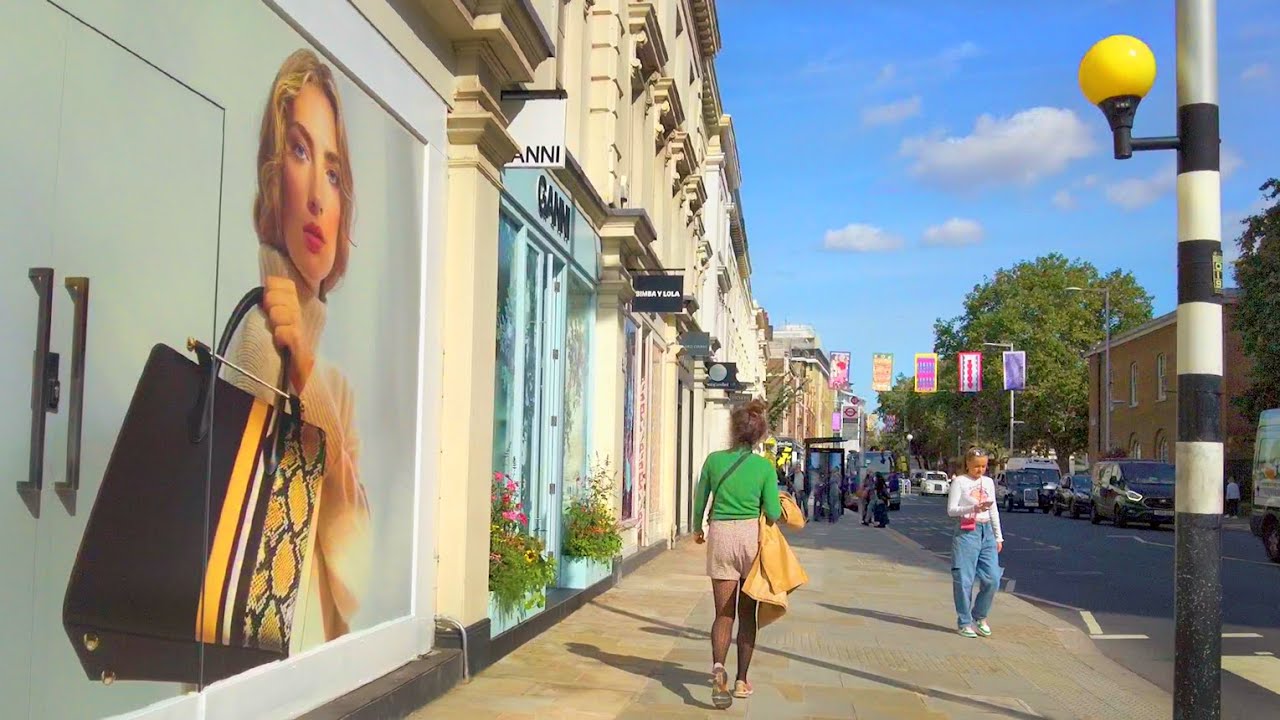 King’s Road in Chelsea - London Sunshine Walk