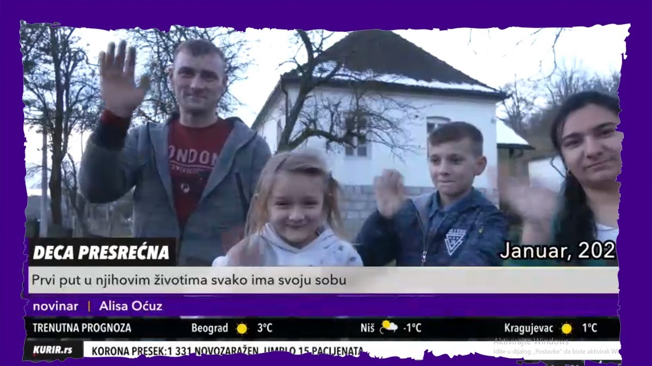 VELIKA SREĆA U SEDMOČLANOJ PORODICI KOJA JE SAMO ŽELELA KRAVU - Puls Srbije 15.02.2021.
