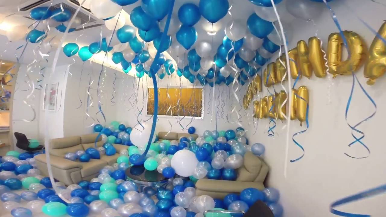 1000 Balloons birthday surprise to boss