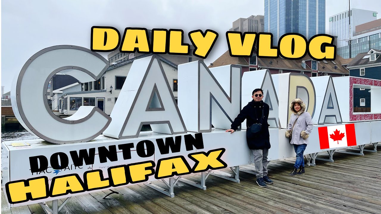 DAILY VLOG DOWNTOWN HALIFAX CANADA