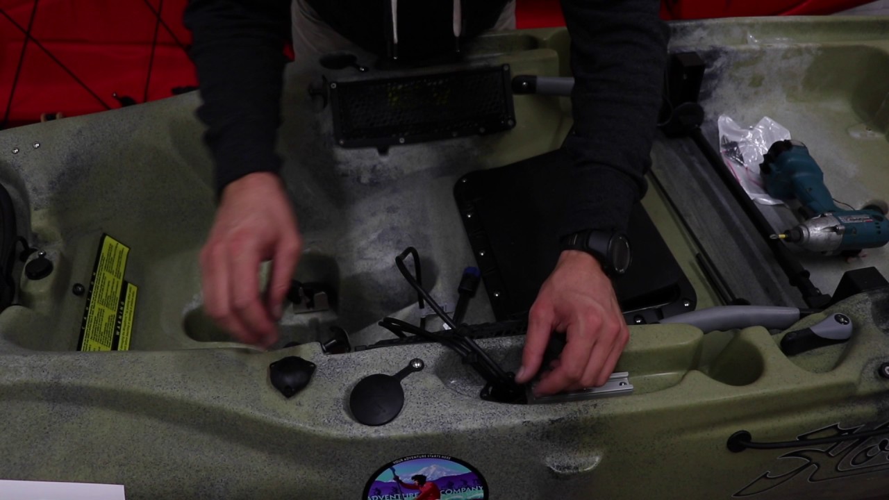 2017 Hobie Outback Fishfinder Install