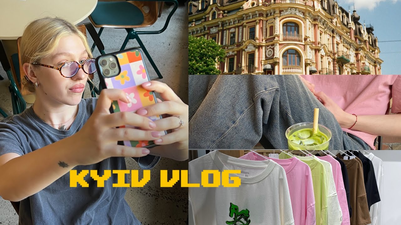 #13 VLOG / улюблені кафе києва, шоуруми українських брендів, святкування