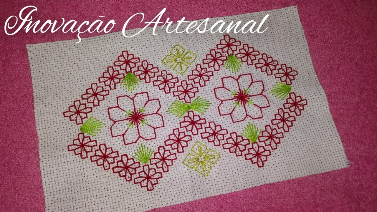 #117 Flores Bordadas- alegria em seus trabalhos