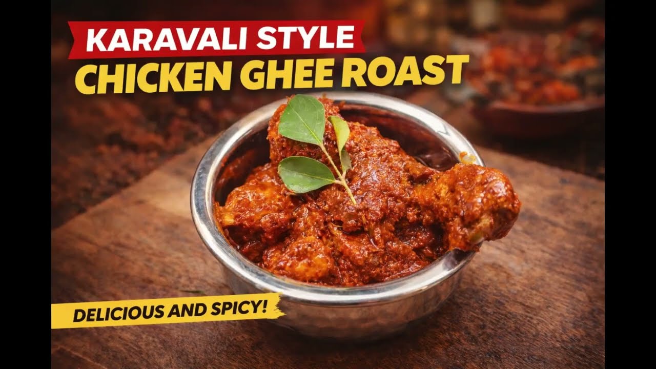 Try this No oil Karavali style chicken ghee roast | Spicy and delicious 🤤 #chickenrecipe #gheeroast 