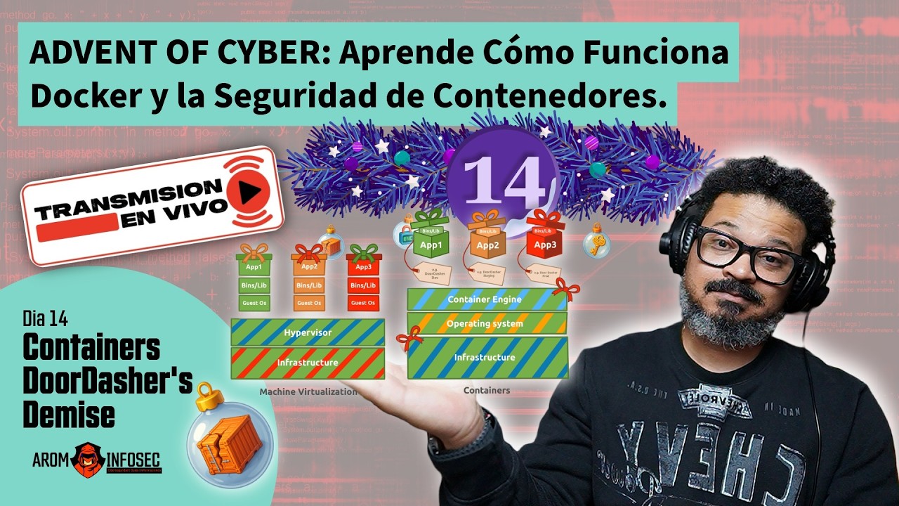 🔐 TRYHACKME ADVENT OF CYBER 2025 | DÍA 14: Containers - DoorDasher's Demise