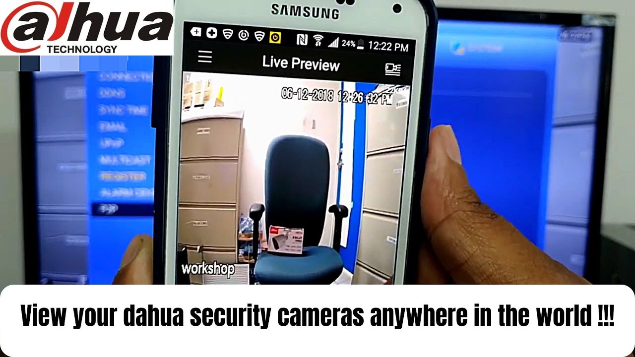 Dahua remote viewing setup