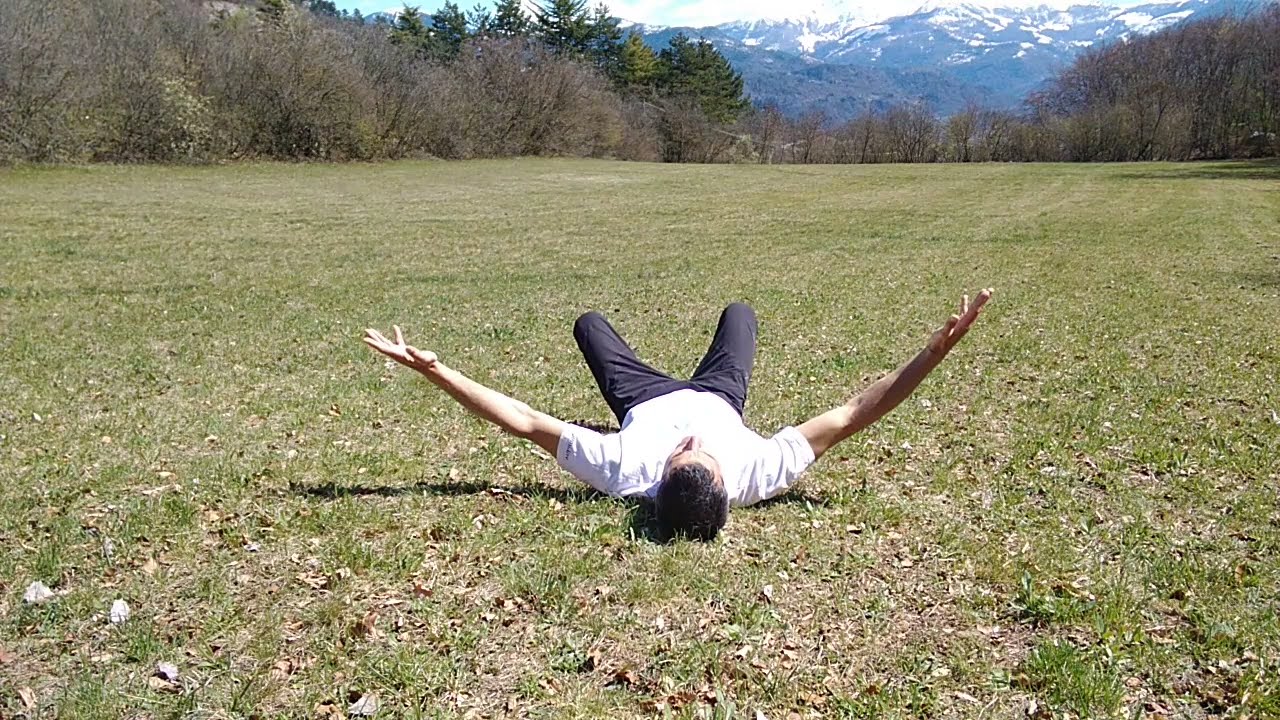 Jumi (judo mind) grounding exercise - back version