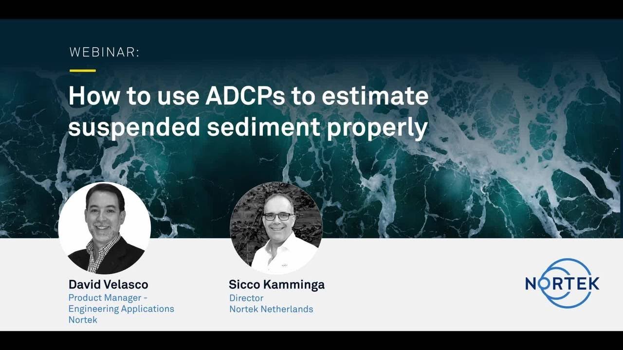 How to use ADCPs to estimate suspended sediment in the ocean