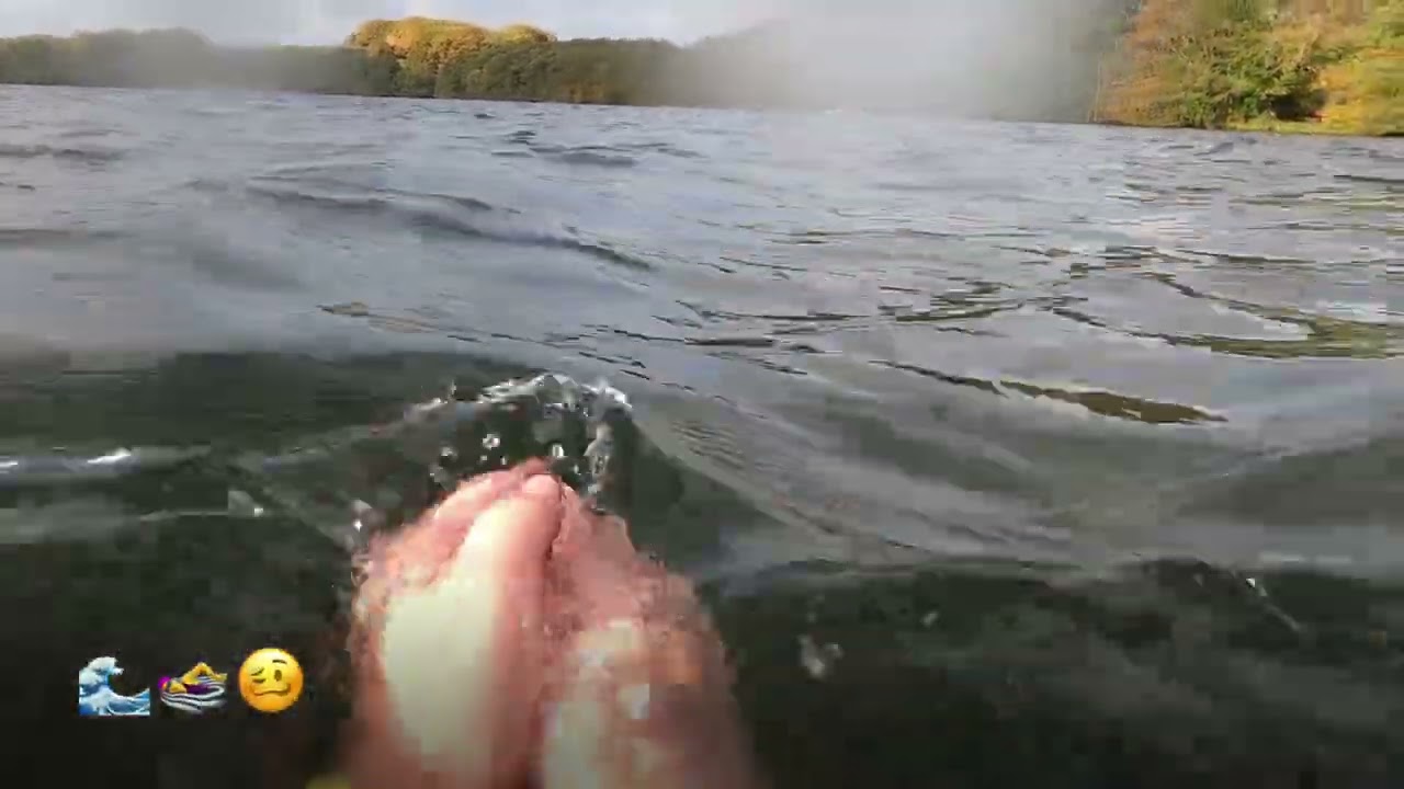 40min solo coldwater swimming - Hald S&oslash;