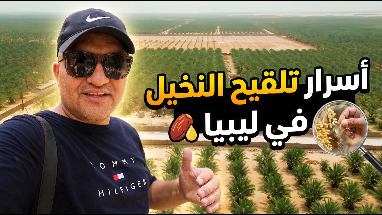 ماذا يحدث في موسم الربيع في مزارع النخيل ؟